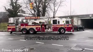 MASSIVE FDNY/NYPD RESPONSE TO REPORTED FLIPED CAR IN GRYMES HILL STATEN ISLAND, NYC #fdny #nypd