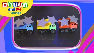 Dividing Cars and Stars! | Numbers & Shapes with Akili and Me | African Educational Cartoons