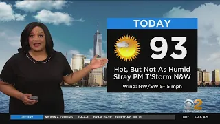 First Alert Weather: Slight break in humidity