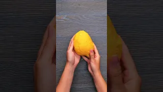 How I peel my fruit 😌🔪🥭 #shorts