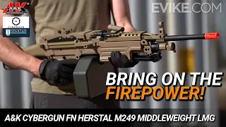 Bring on the Firepower! - A&K Cybergun FN Herstal M249 Middleweight LMG AEG - Snap Shot