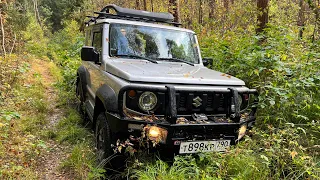 Suzuki jimny Лучшая Машина В Лесу и маневренней Гелика !!!