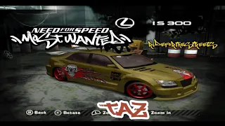 Need For Speed Most Wanted | Race + Pursuit Blacklist #14 Taz - Lexus IS300