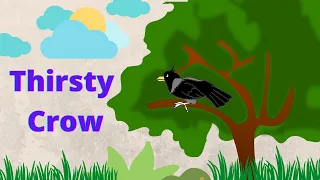 THIRSTY CROW STORY IN ENGLISH | BEDTIME STORY| MORAL STORY FOR KIDS|