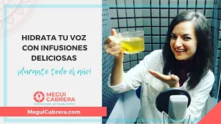 CUIDADOS para tu VOZ🎤 Hidrata tu GARGANTA con Deliciosas Infusiones🍵 365 días! REMEDIOS NATURALES!