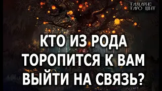 КТО ИЗ РОДА ТОРОПИТСЯ К ВАМ ВЫЙТИ НА СВЯЗЬ?🔥 💯🔥 гадание расклад таро онлайн