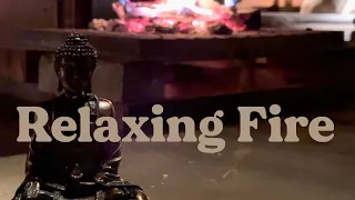 Buddha's Fireplace | Relaxing Fire