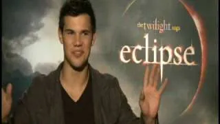 Interview with Taylor Lautner Part 2 for Eclipse