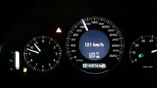 Clk 500 0-255km/h