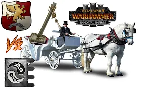 THE MORTAR WAGON BOUNTY | Empire vs Grand Cathay - Total War Warhammer 3