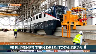 Metro de Panamá realiza primera prueba de acoplamiento del tren de la Línea 3