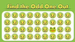 Find the Odd one Out from Emojis |  "Spot the Odd one? Test Your Observation Skills!"