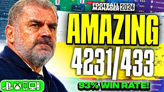 Ange's AMAZING 4231/433 FM24 Tactics! | Best FM24 Tactics!