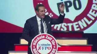 FPÖ-Wahlkampfauftakt: HC Strache fordert "Österreich zuerst!"