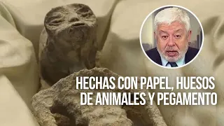 La farsa de las ‘momias alienígenas’: hechas con papel huesos y pegamento