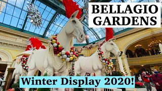 WINTER DISPLAY 2020 | BELLAGIO GARDENS LAS VEGAS | HOPEFUL HOLIDAYS