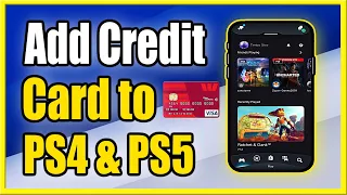 How to Add Credit Card to PS4 or PS5 using Playstation App on Android or IOS Phone (Fast Method!)