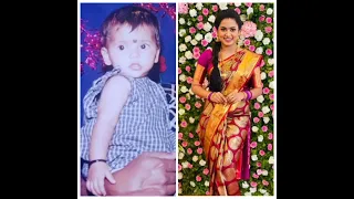 💕Sun Tv Serial Heroine's 👶Childhood Photos Vs 🥰Young Age Photos 😍