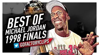 Best of Michael Jordan EPIC Offense Highlights vs Utah Jazz from 1998 Finals!