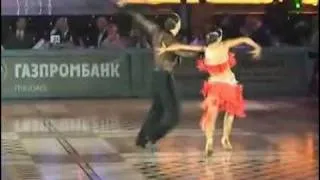 Slavik kryklyvyy and Anna Melnikova samba Kremlin cup 2009