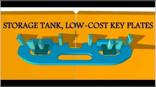 API 650. How to make a  Low cost KEYPLATE for storage tank fabrication and erection. TUTORIAL