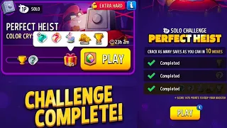 Extra hard Color crystals solo challenge✅|1475 points perfect heist solo challenge|match master