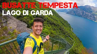 SENTIERO BUSATTE TEMPESTA - LAGO di GARDA 😍🥾