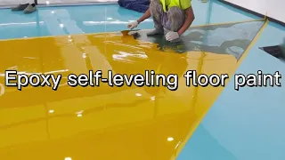 AB Two Component Self-leveling Epoxy Floor Paint for Garage And Workshop | IMS PAINT