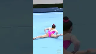 increible Moments😍 Women's Gymnastics 2024 Tumbling skills #shorts