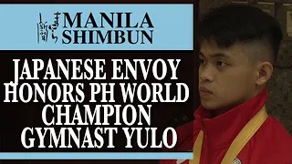 Japanese envoy honors PH world champion gymnast Yulo