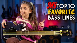 My TOP 10 Favorite BASS LINES - Part 1