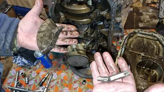 Разбор и дефектовка ЗМЗ 406. Как уничтожить двигатель после ремонта. Когда лень снять поддон