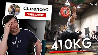 Reacting to Clarence's Absurd 410kg Total | Weightlifting House