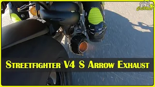2020 Ducati Streetfighter V4 S Arrow Exhaust | Sound ONLY!