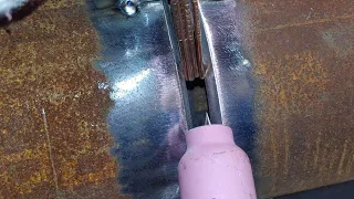 Big gap between pipes in TIG welding root pass