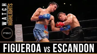 Figueroa vs Escandon Highlights: September 30, 2018 - PBC on FS1