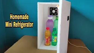How To Make Mini Refrigerator at Home Very Easy|Homemade Refrigerator| Low Cost Fridge