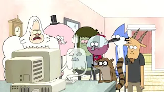 Regular Show - The Park Workers Find Out Why Muscle Man Is Sleep Fighting