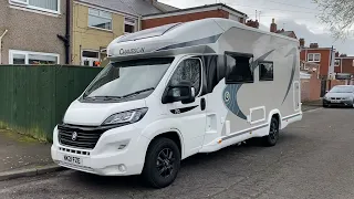 Honest review and walk around of a wonderful Chausson Titanium 720 VIP 6 berth 5 travel