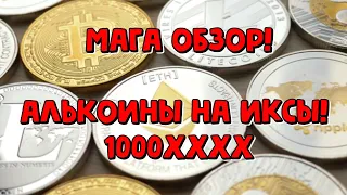 Мега обзор Альткоинов на ИКСЫ! Скоро папм по этим монетам!