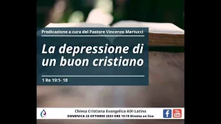 La depressione di un buon cristiano | 1 Re 19:1-8