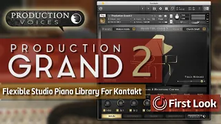 Production Grand 2 LE | Flexible Studio Piano Library For Kontakt From Production Voices