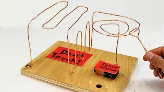 How To Make a Simple Buzz Wire Game