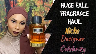 HUGE FRAGRANCE HAUL | BLIND BUYS | NICHE | DESIGNER | CELEBRITY |  FRAGRANCE COLLECTION 2021