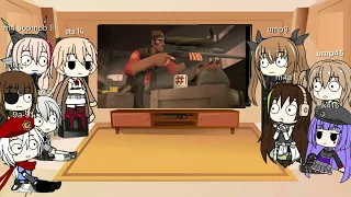 girls frontine react Meet the Sniper tf2 3