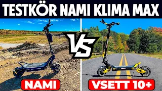 Nami Klima Vs Vsett10+ Testkör Nami Klima och dragrace med 10+