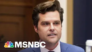 Gaetz Associate Expected To Strike Plea Deal In Sex Trafficking Case | Morning Joe | MSNBC