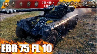 На СКИЛЛЕ все ЭПИЧЕСКИЕ медали ✅ World of Tanks EBR 75 FL 10 лучший бой