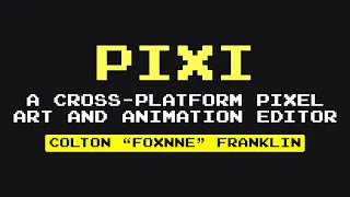 [#34] Pixi: A Cross-Platform Pixel Art and Animation Editor