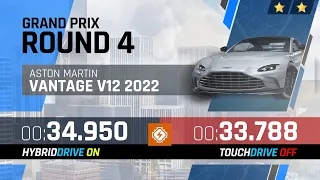 Aston Martin Vantage V12 2022 - GRAND PRIX Round 4 - 2⭐ Touchdrive & Manual OC Reference Laps